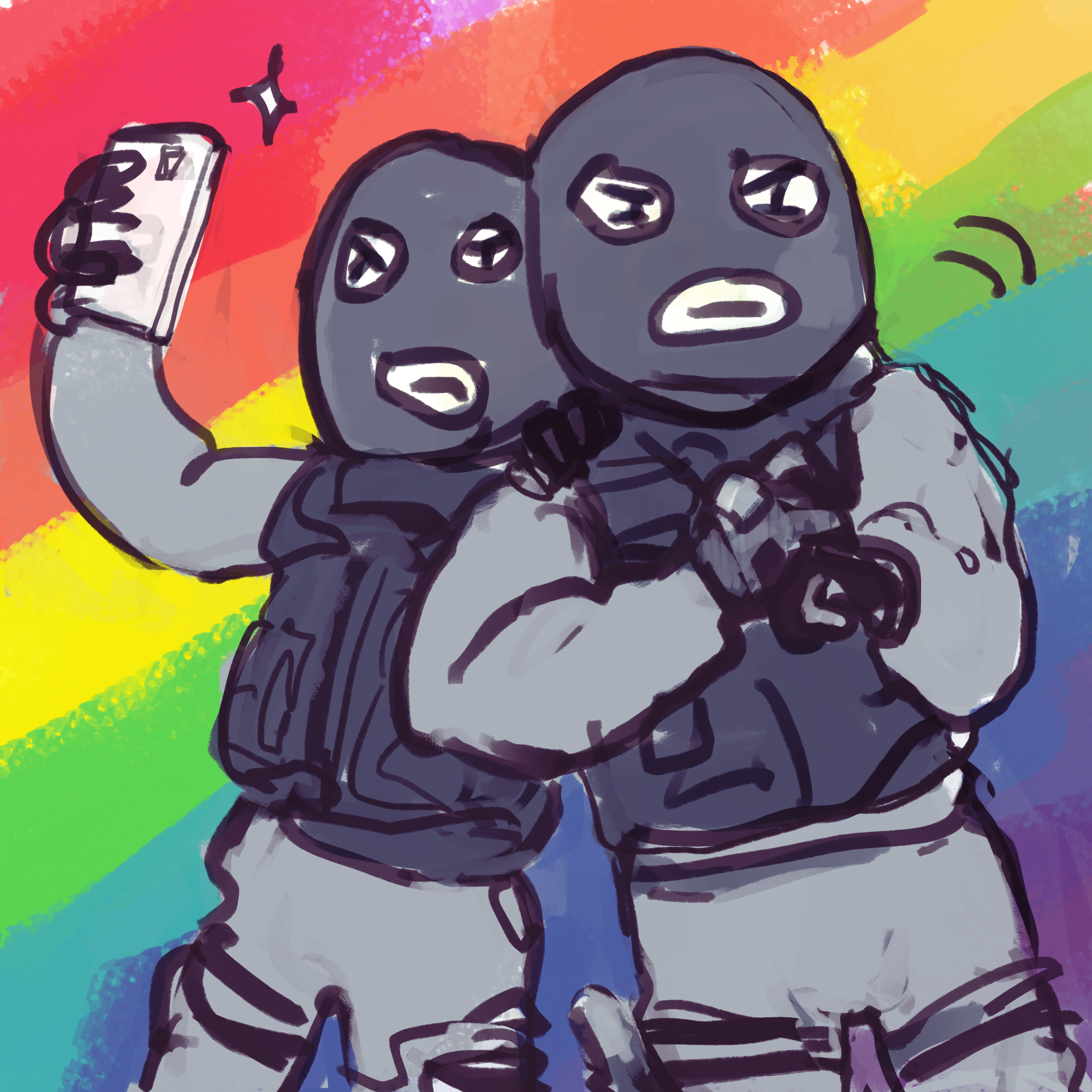 彩虹六号同人作品分享