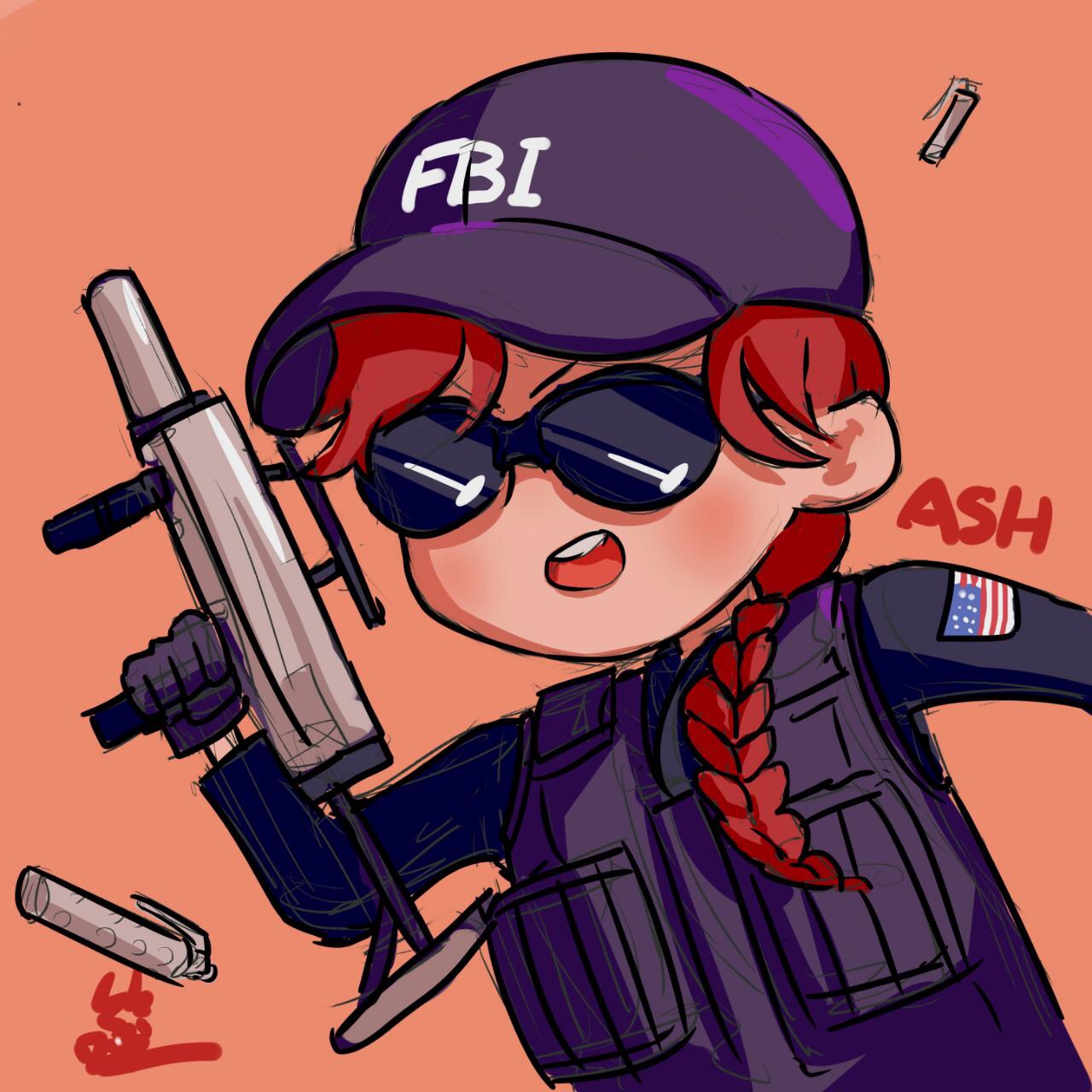 《彩虹六号》同人作品分享