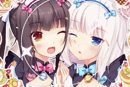《nekopara)(巧克力与香草)是个18x的galgame游戏.